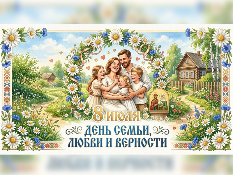 С Днем семьи, любви и верности!.