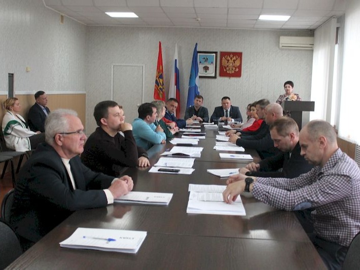 Заседание городского Совета.
