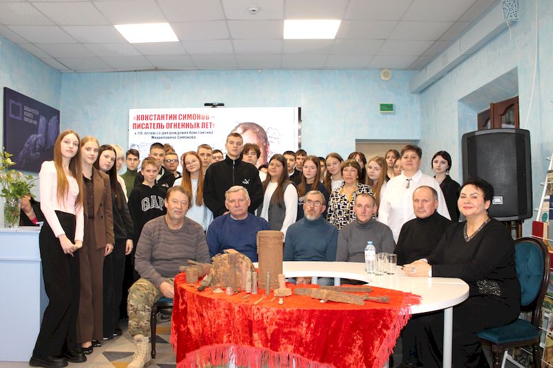 Патриотический час «Мы извлекаем Память из земли».