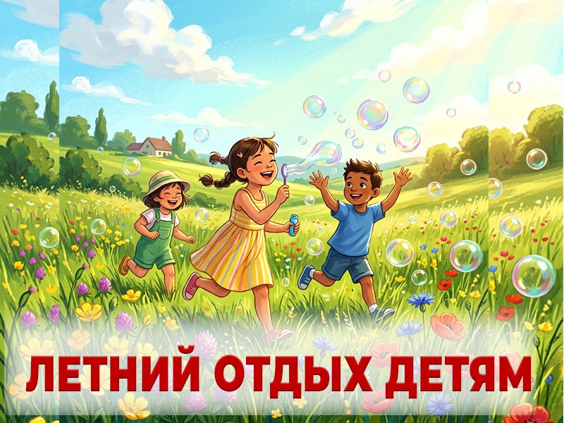 Летний отдых детям.