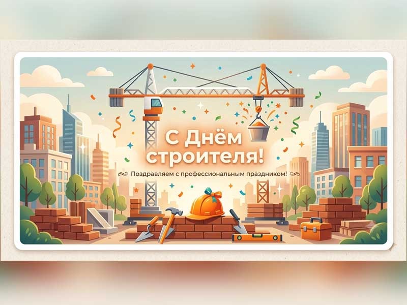 С Днем строителя!.