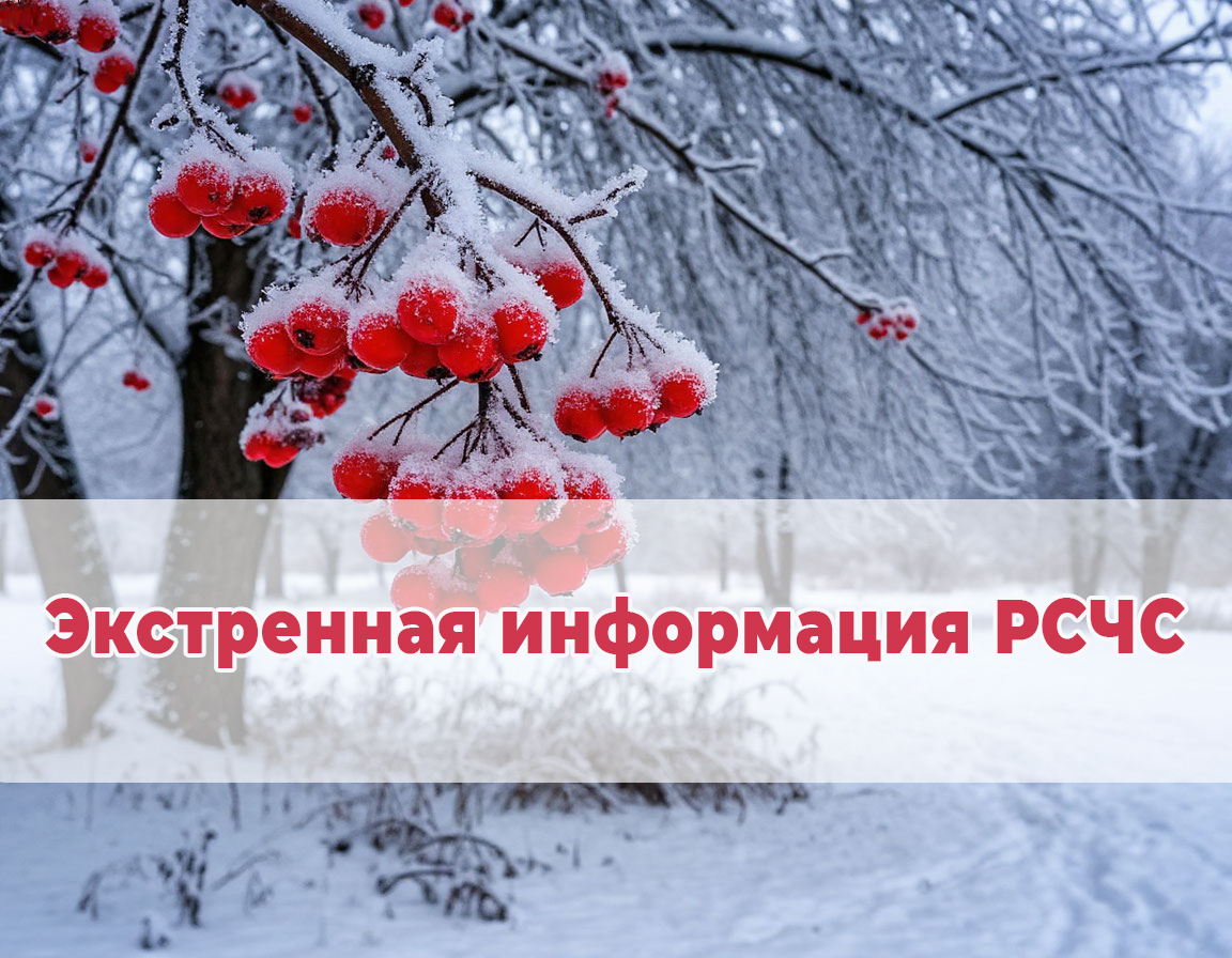 Экстренная информация РСЧС.