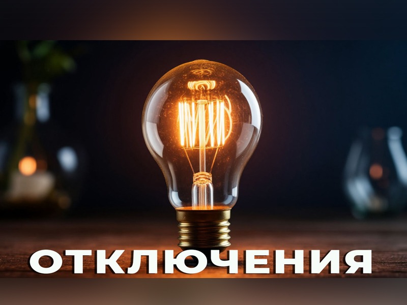 График возможных ограничений подачи электроэнергии.
